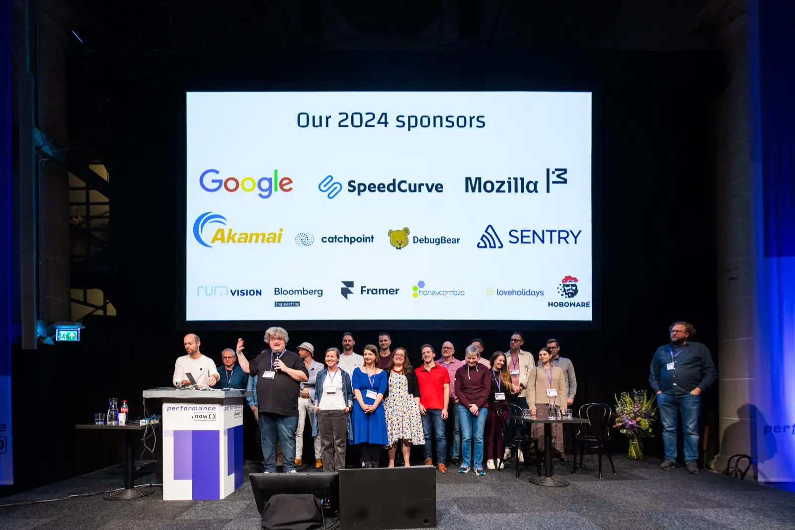 Vortragende der performance.now-Konferenz Vortragende der performance.now()-Konferenz